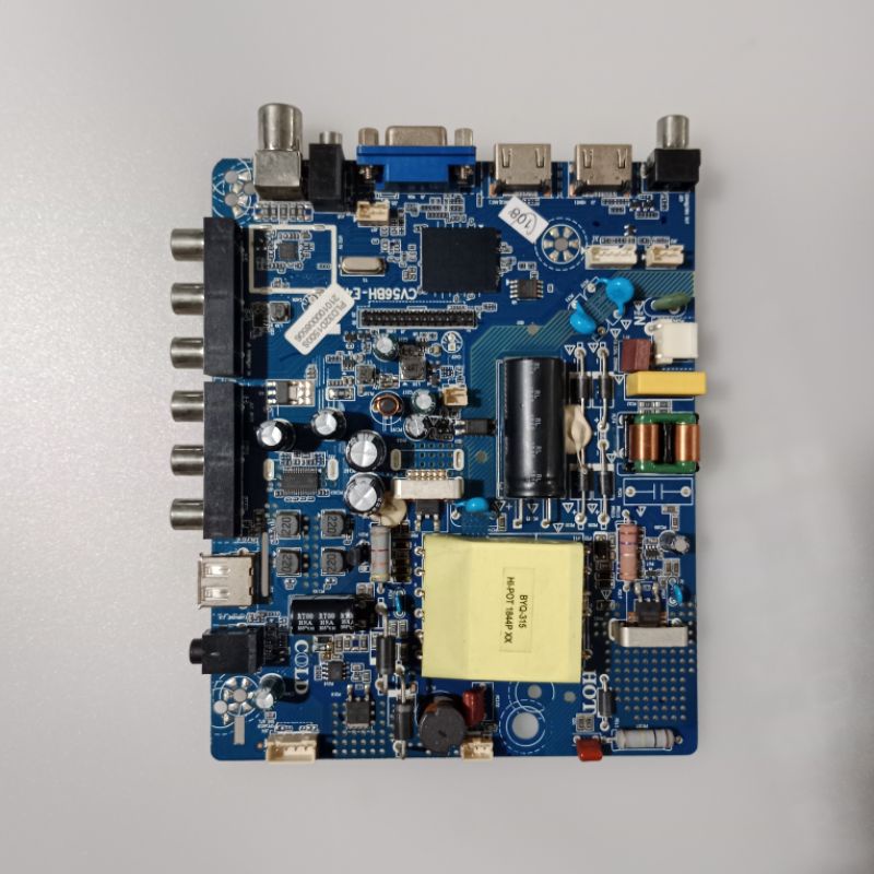 POLYTRON PLD 32D1500S mainboard mb modul mobo mesin tv POLYTRON PLD 32D1500S