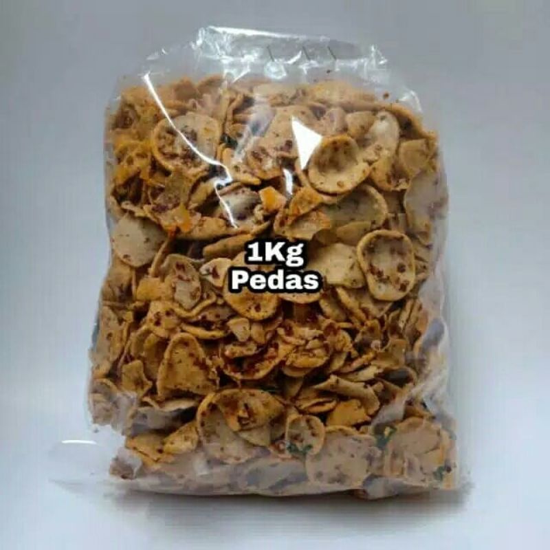 

basreng bulat 1kg pedas gila dan original