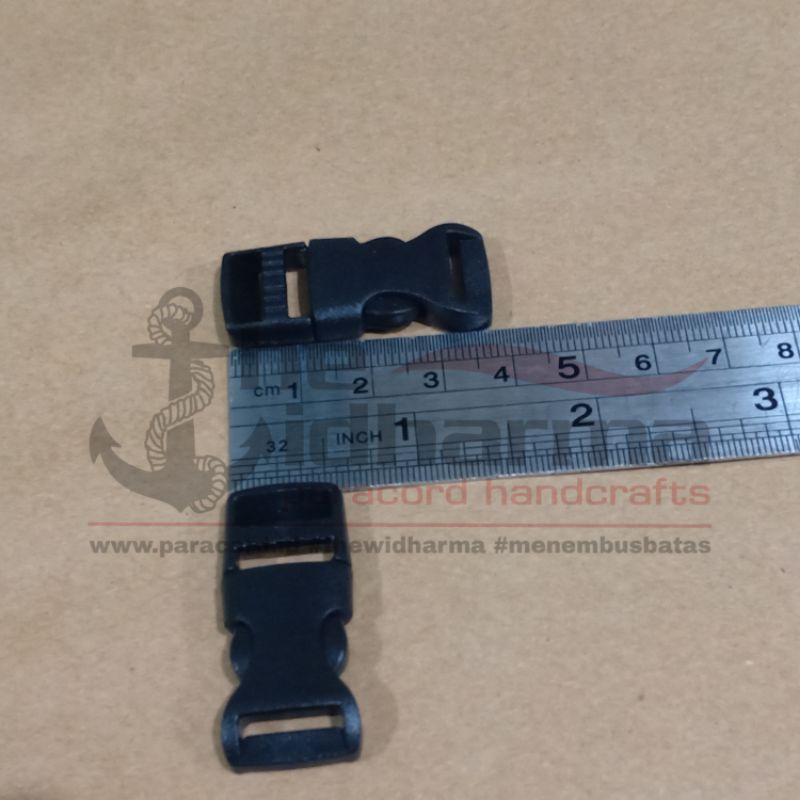 Buckle Kunci Sodok Webbing 1cm