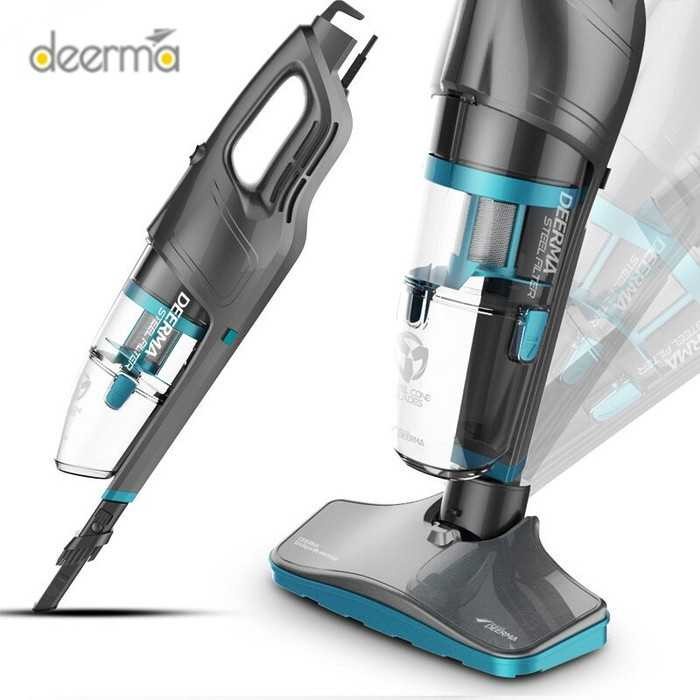 Deerma Penyedot Debu Vacuum Cleaner Handheld 2in1 - DX900 - Hitam