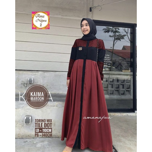 KAIMA DRESS ORIGINAL BY AMA NAJWA