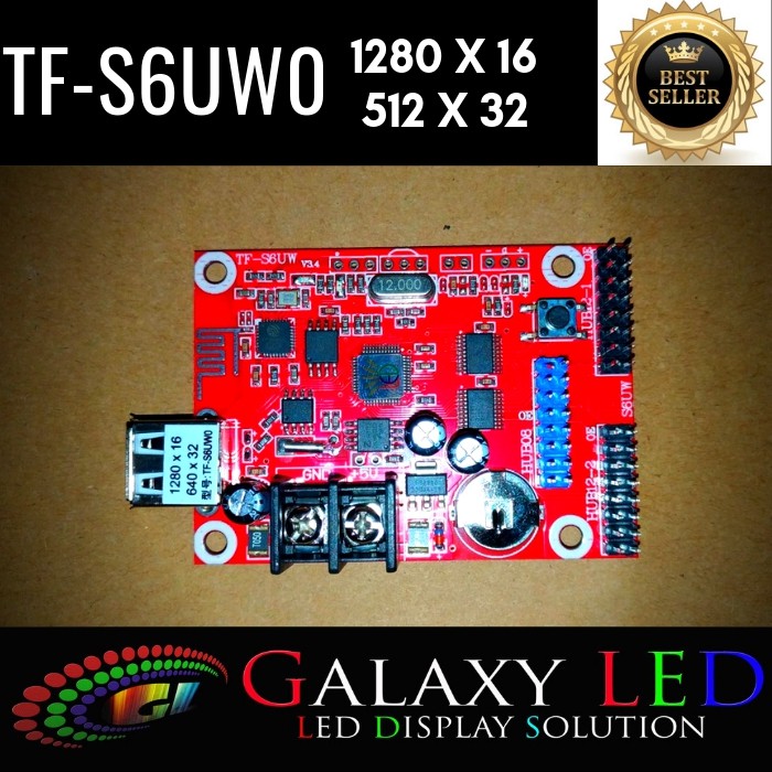 Controller Running Text TF S6UW0 (WIFI Antena Dalam) Pengganti TF SW