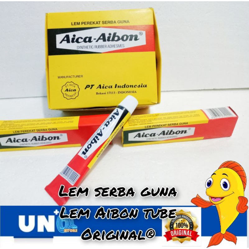 LEM AICA AIBON ORIGINAL 18gr dan 40gr TUBE/100% ORIGINAL