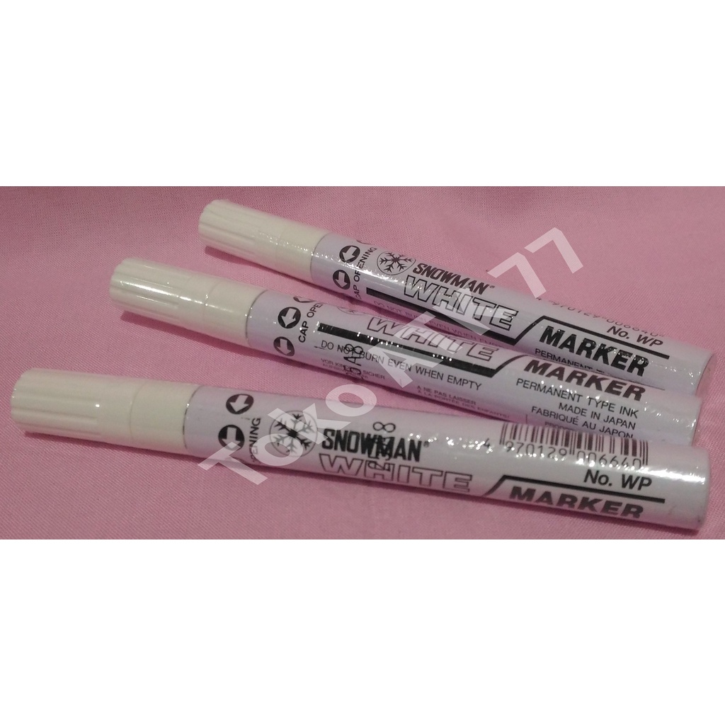 

Spidol Permanent Paint Marker Emas Gold White Putih Silver Perak Metalic Metalik READY STOCK