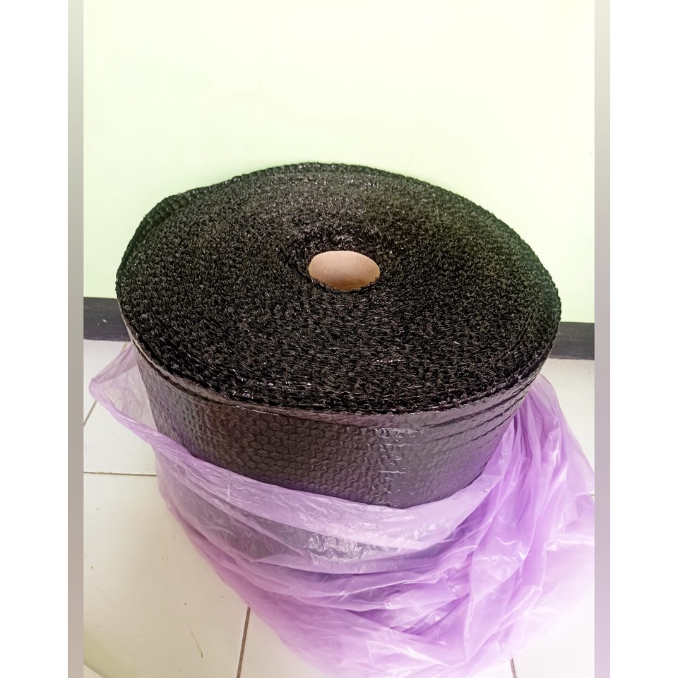 

PROMO bisa COD Buble wrap roll buble wrap hitam panjang 50 meter X 30 cm murah kualitas terjamin