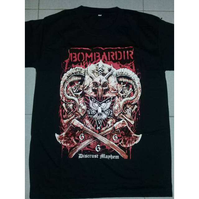 KAOS BAND PUNK BOMBARDIR