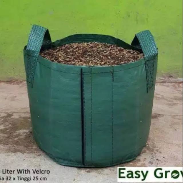 Planterbag untuk menanam benih buah besar // vas bunga go green