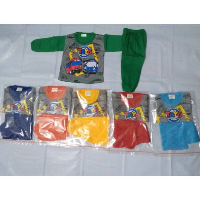 Setelan baju tidur tayo