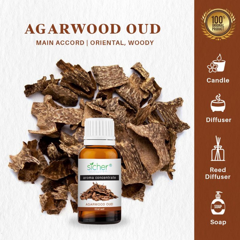 Sicher fragrance oil agarwood oud 10ml