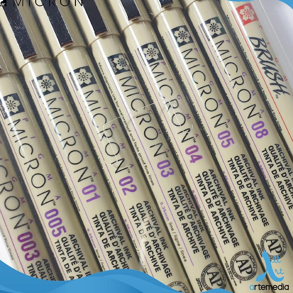 

Ready Terbaru Drawing Pen Sakura Pigma Micron Set 9 Pigment Ink Pulpen Gambar