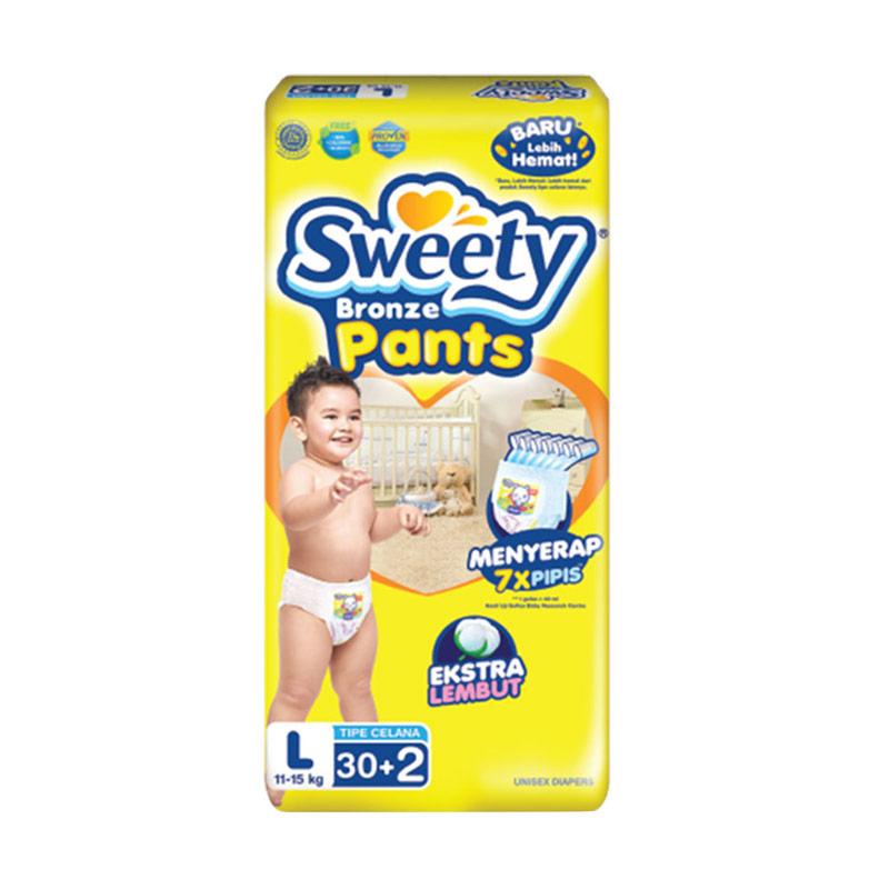 Sweety Bronze Popok Bayi Pants L 30