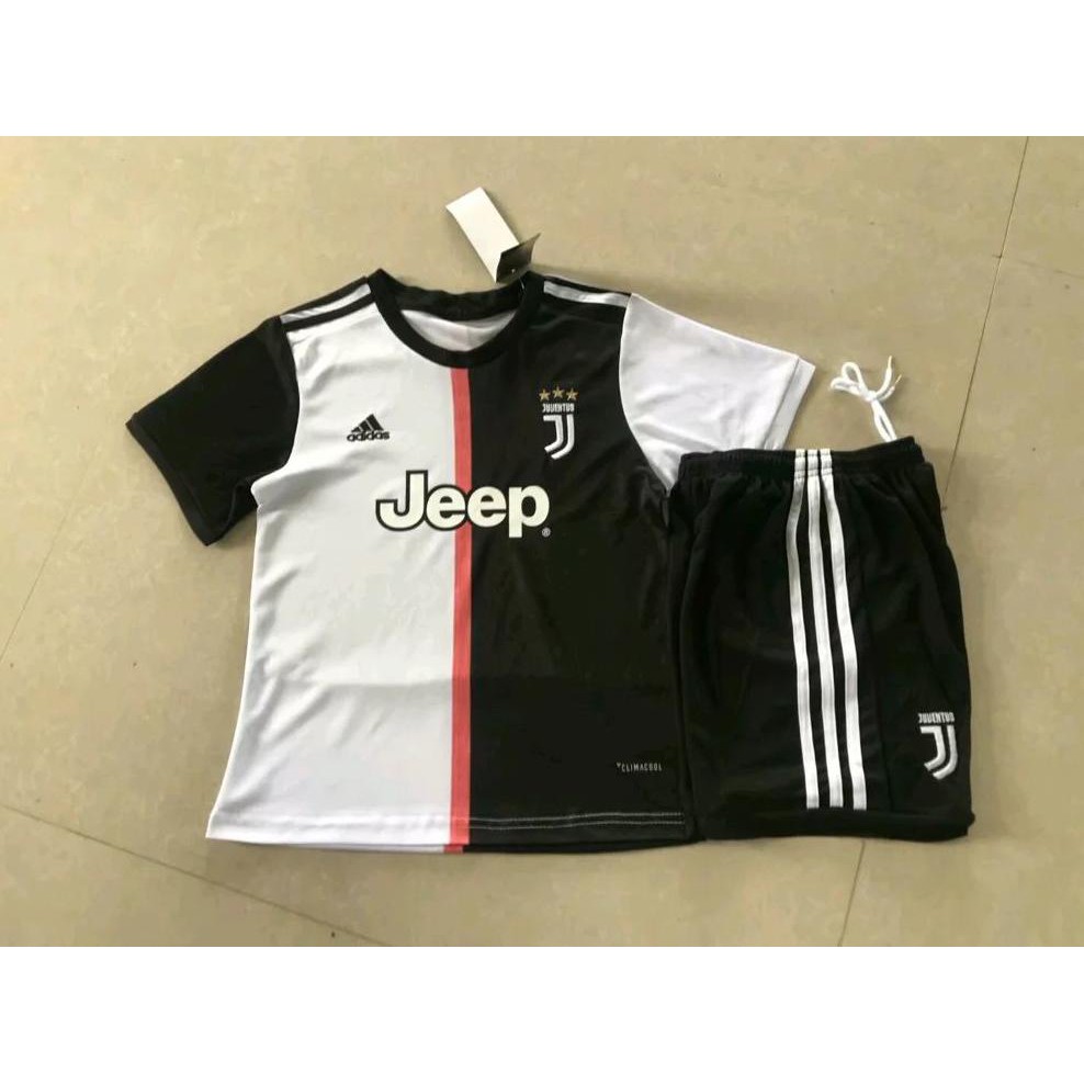 TERLARIS  Setelan Jersey Celana Juventus Juve Home Kids Premium Quality - Official Grade Ori Super