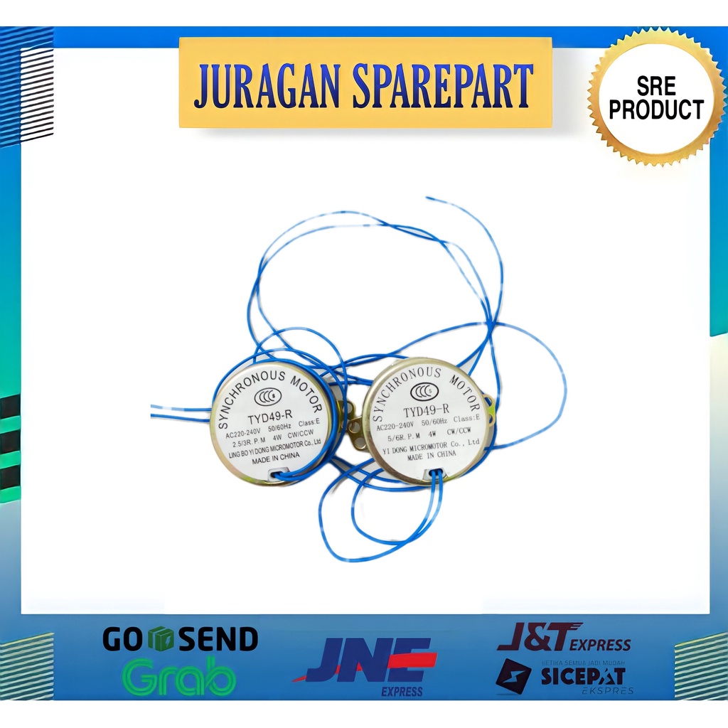 Motor Rotary Miyako Sanex Synchronus Kipas Angin Universal