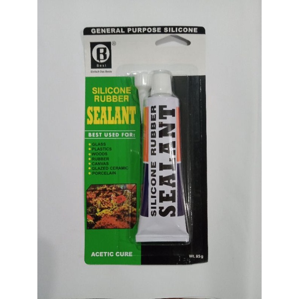 

Best lem kaca lem silicon lem aquarium Sealant 85 g