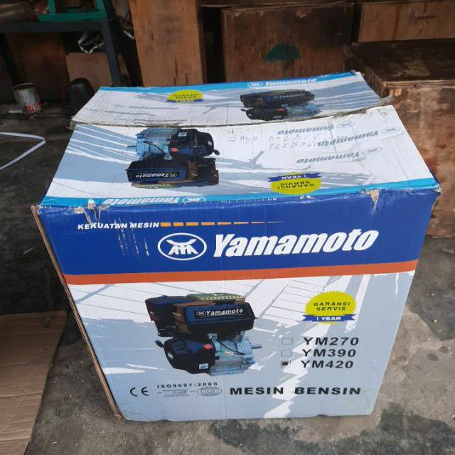 Mesin penggerak YAMAMOTO GX420/YMT420 mesin bensin gasoline