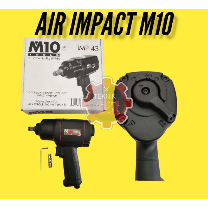 IMPEK ANGIN M10 AIR IMPACT M10 IMPACT ANGIN M10  ALAT PEMBUKA BAUT