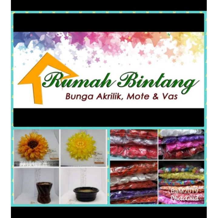 

bunga akrilik