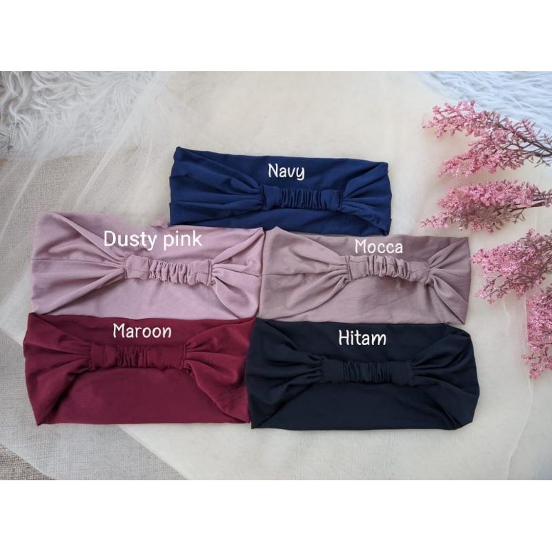 Ciput Bandana Karet - Dalmaan Hijab atau Kerudung - Bandana