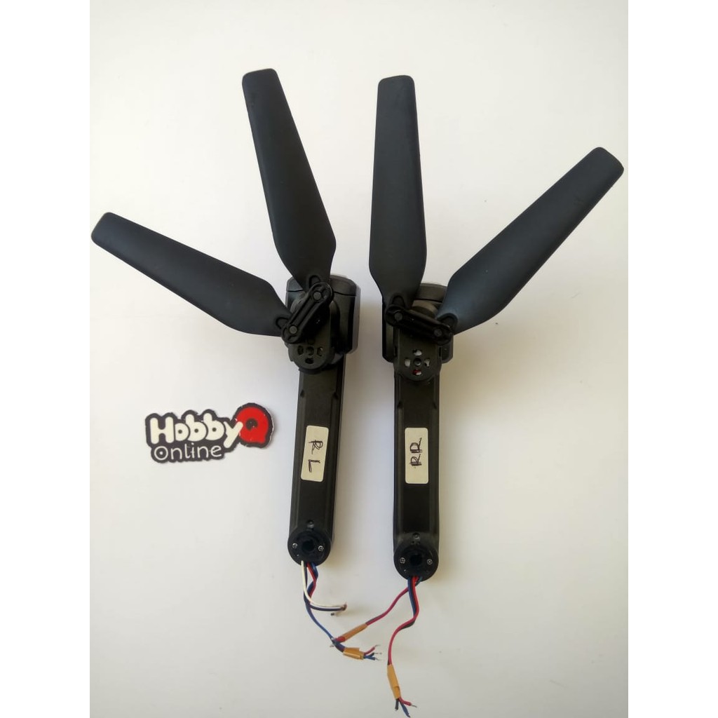 Drone SJRC Z5 Rear Arm with motor blade set Arm Belakang Original
