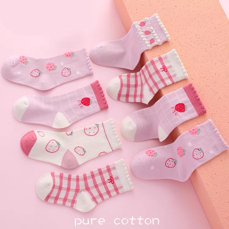 NEW  (1 set 5 psg ) Set kaos kaki bayi dan anak tebal premium