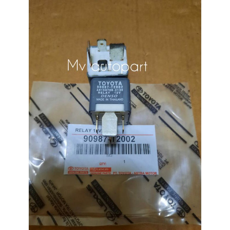 Relay kaki4 12v Toyota Fortuner ORI