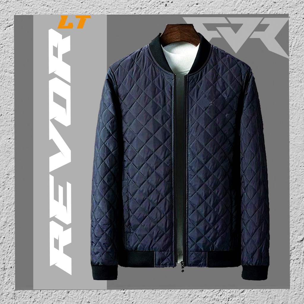 Revor LT Jaket Motor Windproof Quilted /Black / Army / Maroon / Navy