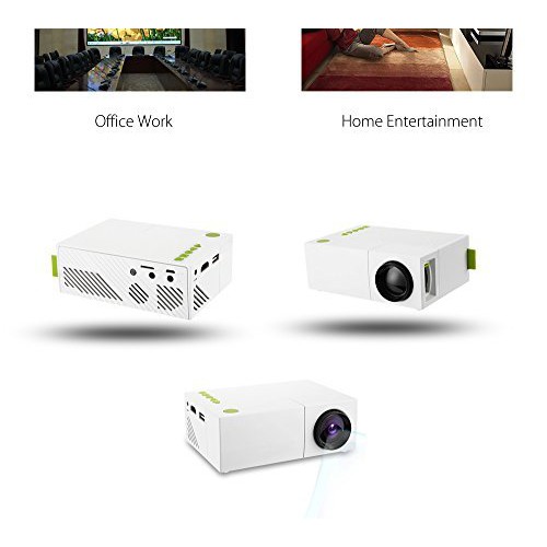 Proyektor Mini Led Projector Nano HD Proyektor Mini YG310 Hdmi Usb Bioskop Rumah vs Infocus Cheerlux