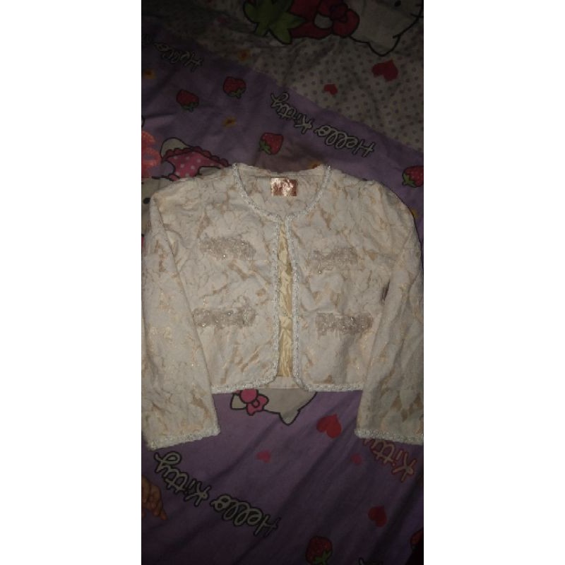 preloved bolero brukat anak
