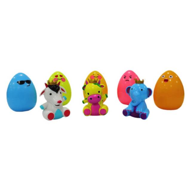 BUBOO new animal series Alqolam - magic surprise egg telur boneka binatang dalam alquran