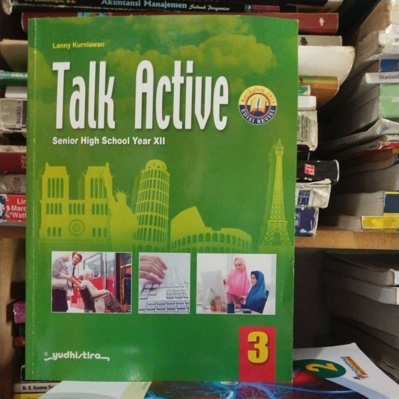 buku bahasa Inggris/talk active kelas 12/XII/3 sma yudhistira revisi