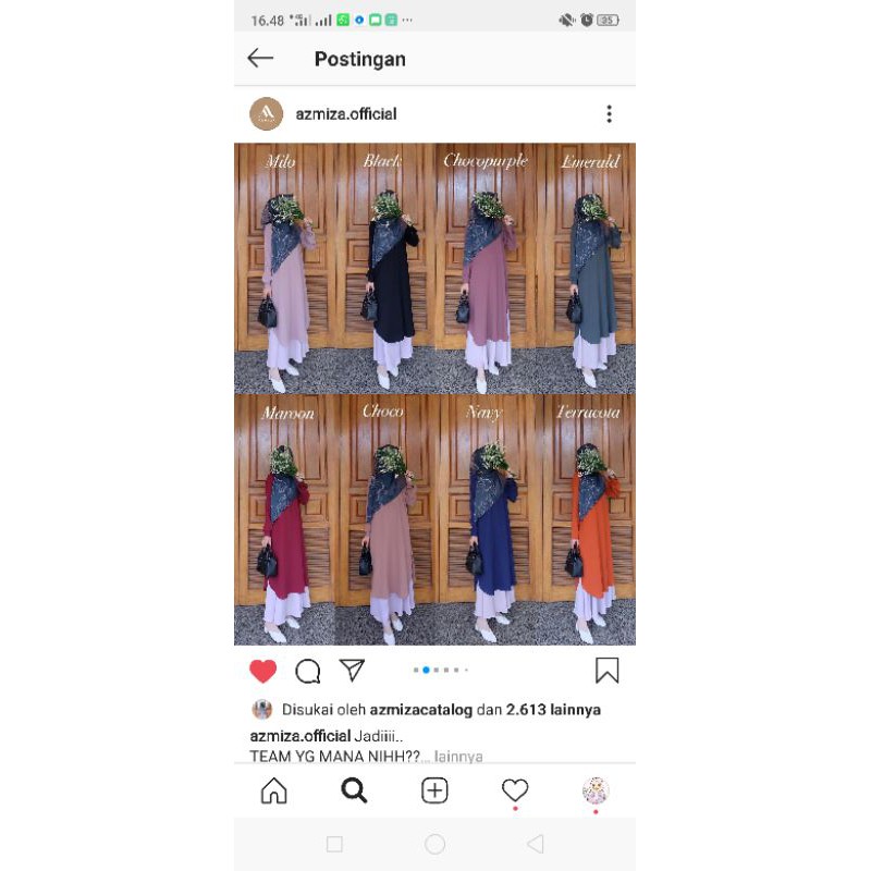 Duma tunik by Azmiza Official