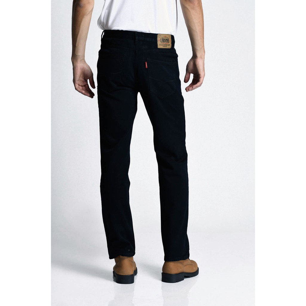 CARDINAL REGULAR FIT BLACK  CELANA PANJANG JEANS ORIGINAL 100%