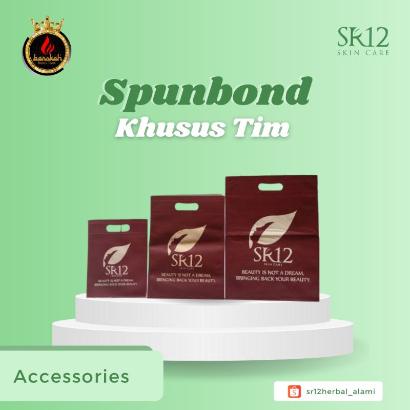 

SPUNBOND (KHUSUS TIM TIM BAROKAH BISNIS) untuk packing produk SR12