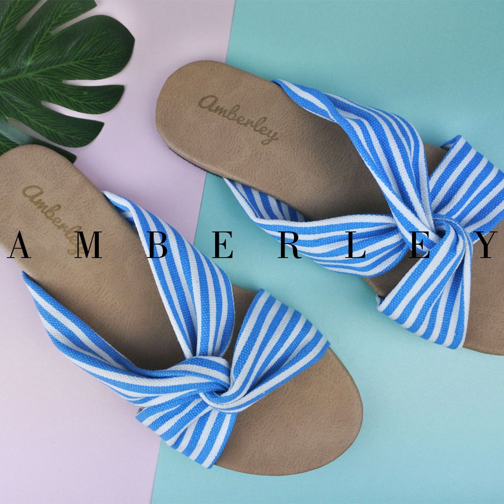 Amberley AB04 Sandal  Sendal Wanita  Teplek Santai  Terbaru 