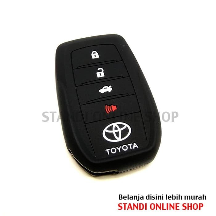 Kondom Kunci Remote Silikon Cover Smart key Toyota New Camry