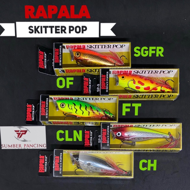LURE POPPER Sp 09/ RAPALA SKITTER POP SP 09