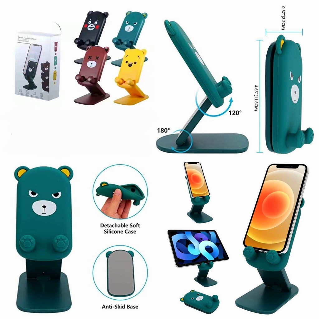 T2 Holder Stand Phone Karakter Kartun Lucu / Universal Dudukan HP handphone holder