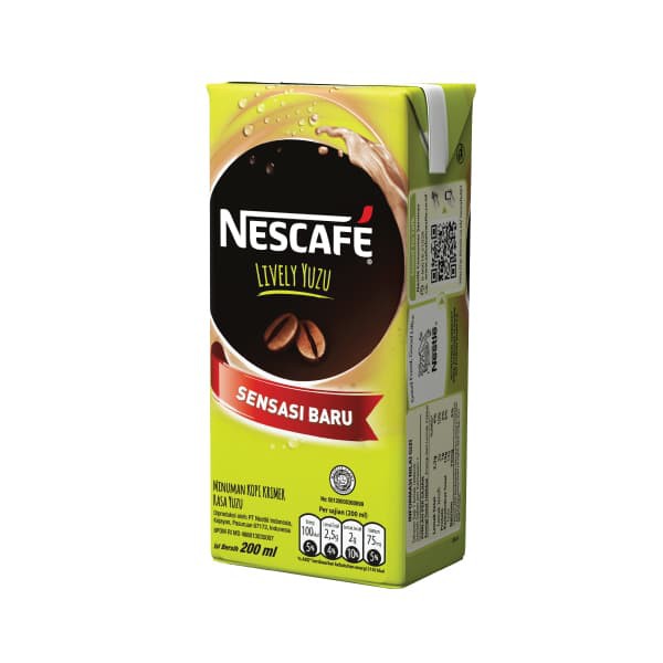 

PROMO NESCAFÃ‰ COFFEE LIVELY YUZU UHT 200ML 7 PCS GRATIS POUCH TERMURAH