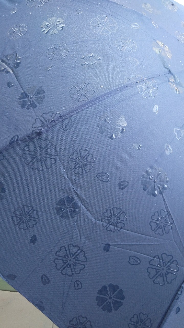 Payung Lipat 3 Sky 3d Magic Premium Korea Polos  / Dimensi Anti Uv Sarung - A3-03