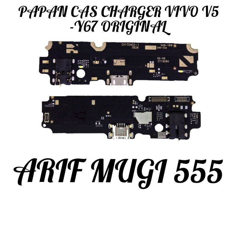 Modul ui+Mic Papan Konektor Connector Cas Vivo V5 V5S ORIGINAL