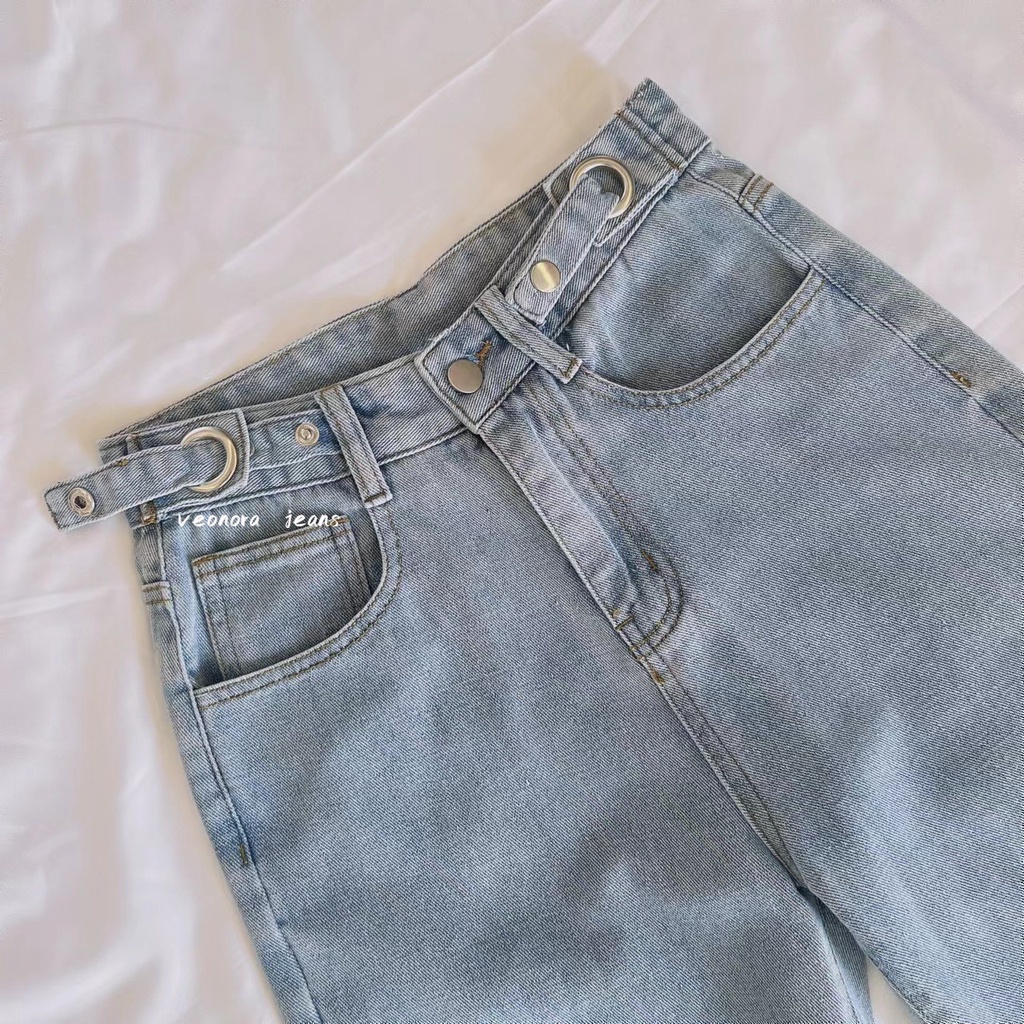 kulot jeans high waist celana jeans highwaist wanita