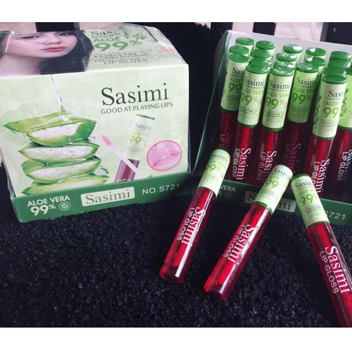 Liptint Sasimi Aloe Vera 99% / Liptint Sasimi / Lip Tint Sasimi