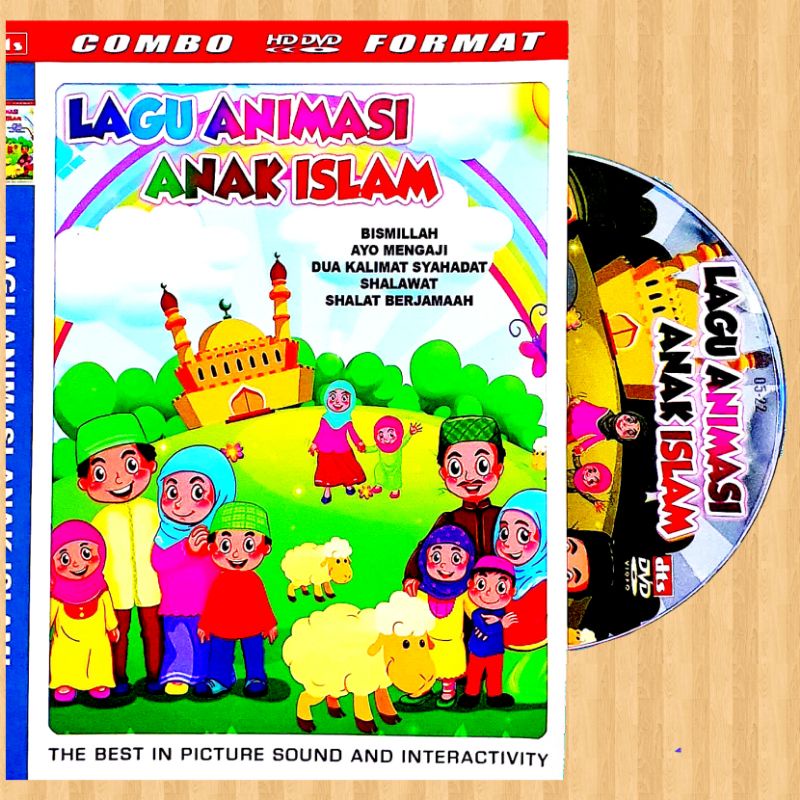 DVD LAGU ANAK ISLAMI - DVD LAGU ANIMASI ANAK ISLAM - DVD EDUKASI ANAK MUSLIM - DVD BELAJAR MENGAJI -