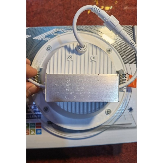 Lampu Led Downlight Panel Sky Led 12w Bulat 3 warna