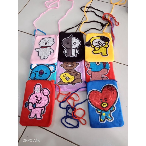 Tas Kain buludru BT21