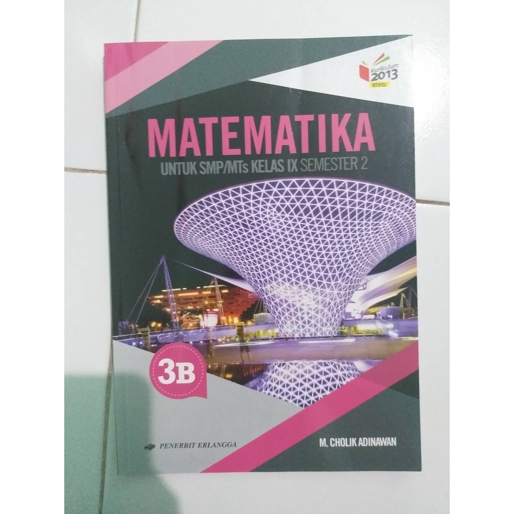 Jual Buku Matematika Untuk SMP/MTs Kelas IX (9) Semester 2 ; Penerbit ...