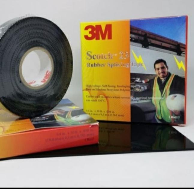 

Terbaru|SQ11|3M Isolasi Rubber Scotch 23 Splicing Tape