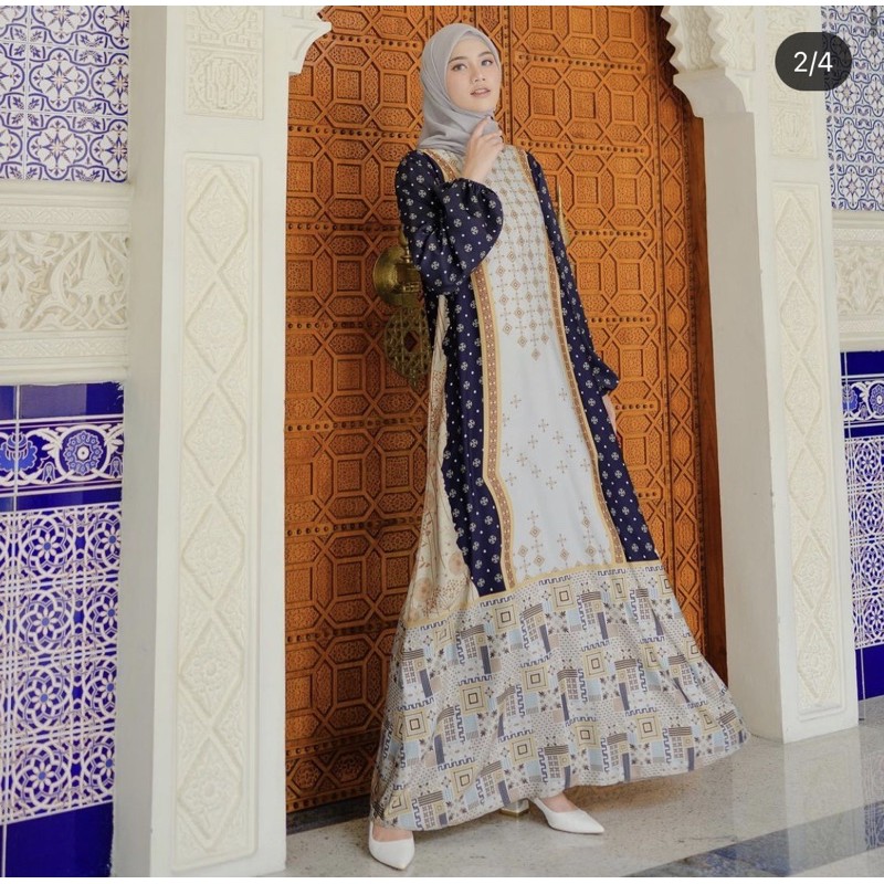 ANKARA DRESS HEAVEN LIGHTS