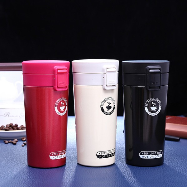 Botol Minum Termos Vacuum Insulation Cup - Desain Keep Long Time Tahan Panas Dan Dingin Kap 380ml