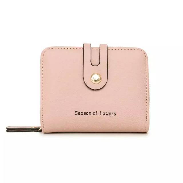 DOMPET WANITA PIN MINI SEASON - Dompet lipat wanita KOREAN FASHION WALLET